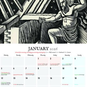 Traditional Year Calendar 2026