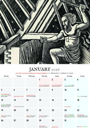 Traditional Year Calendar 2026